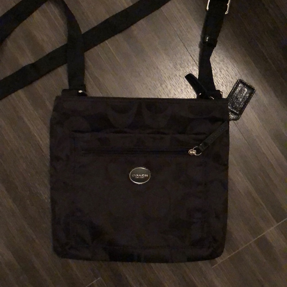 Black Coach Crossbody Bag